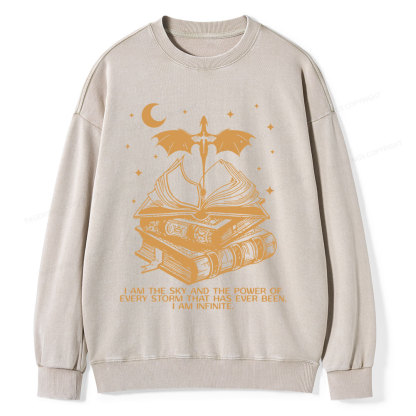 Pagewings Fourthwing Unisex Washed Sweatshirt