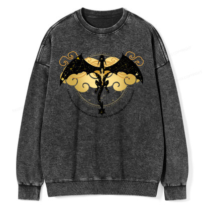 Pagewings Fourthwing Unisex Washed Sweatshirt