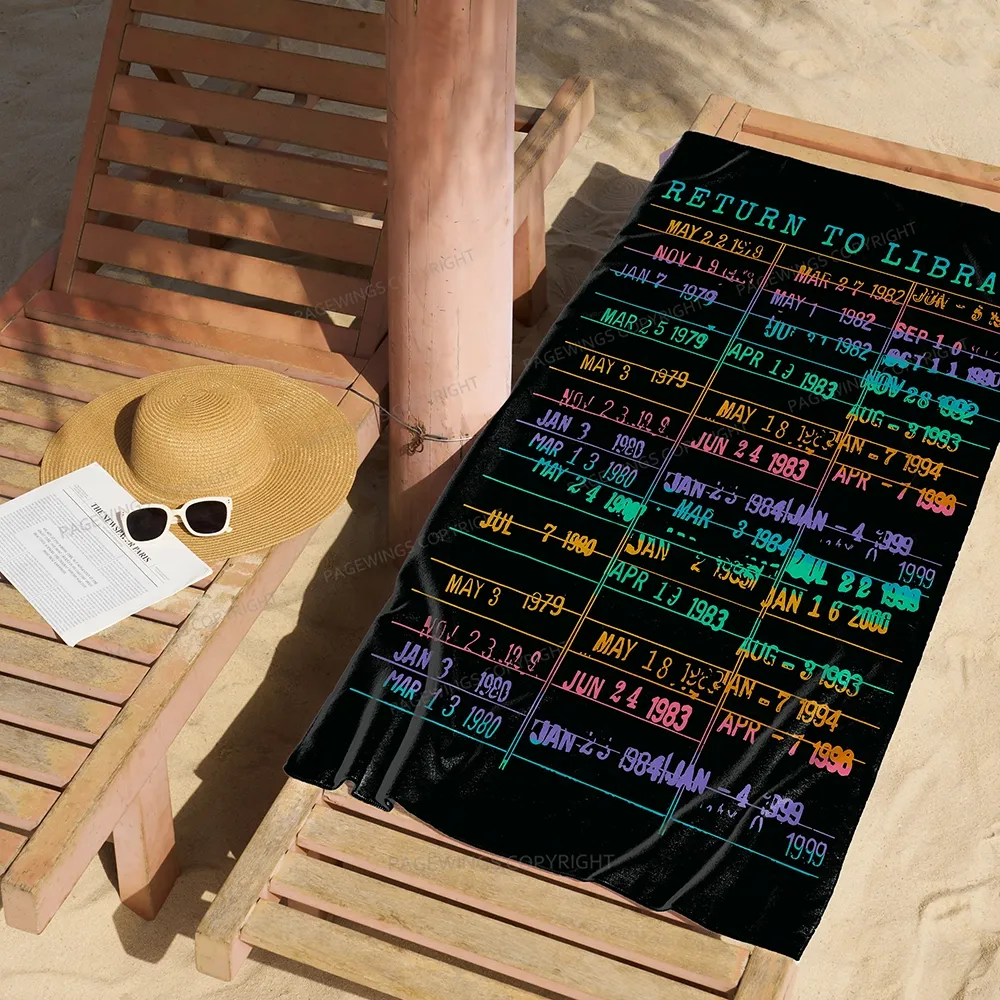 Pagewings Return To Library Unisex Blanket