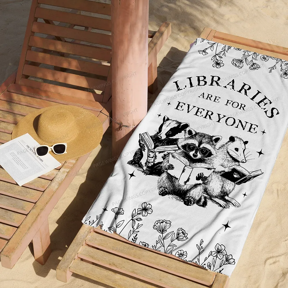 Pagewings Libraries Are For Everyone Blanket