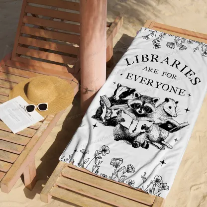 Pagewings Libraries Are For Everyone Blanket