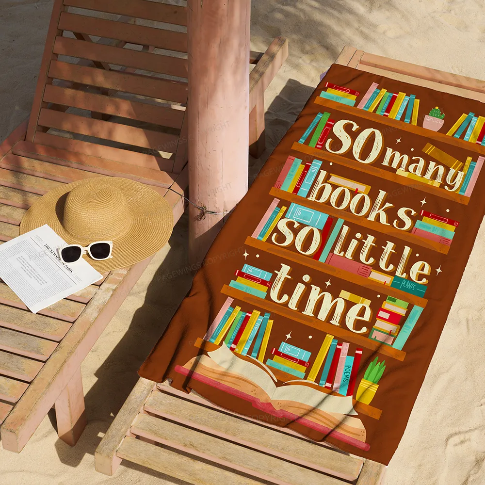 Pagewings So Many Books So Little Time Blanket