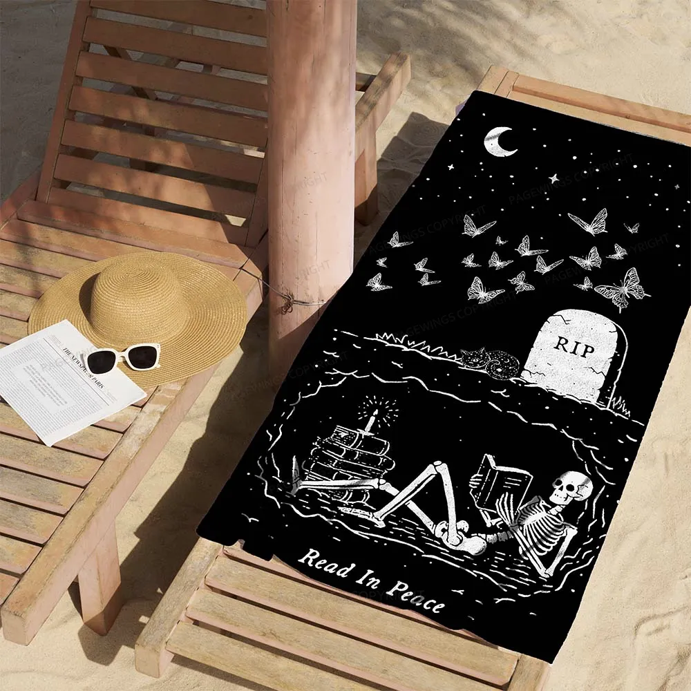 Pagewings Read In Peace Blanket