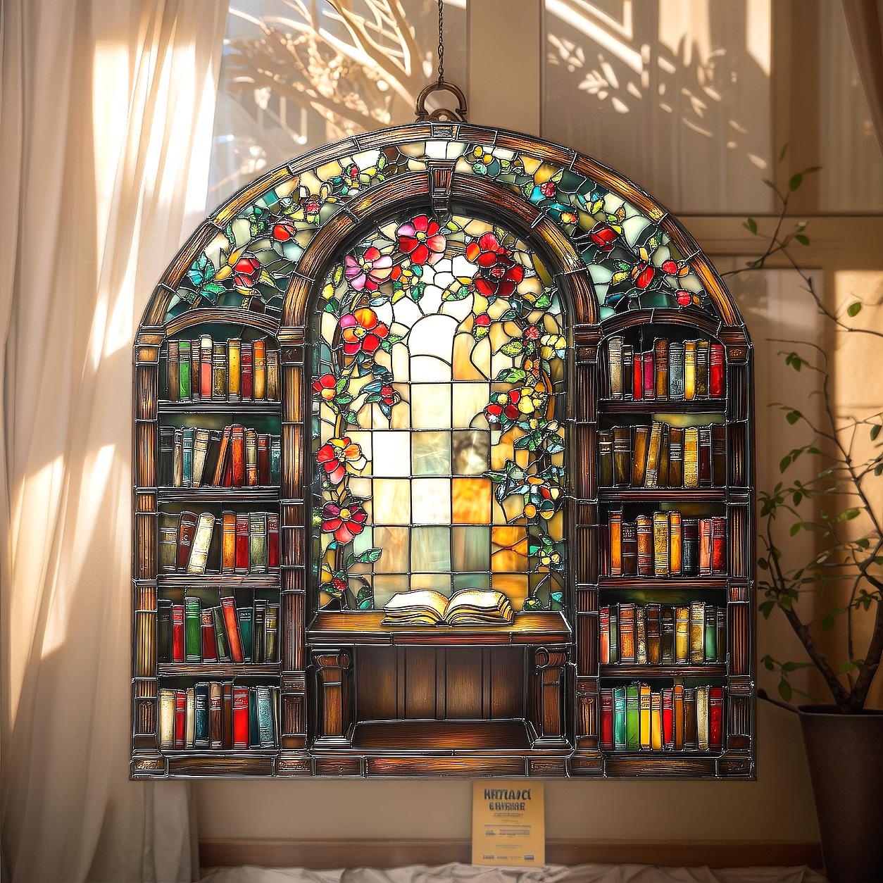 Pagewings Library Ornament