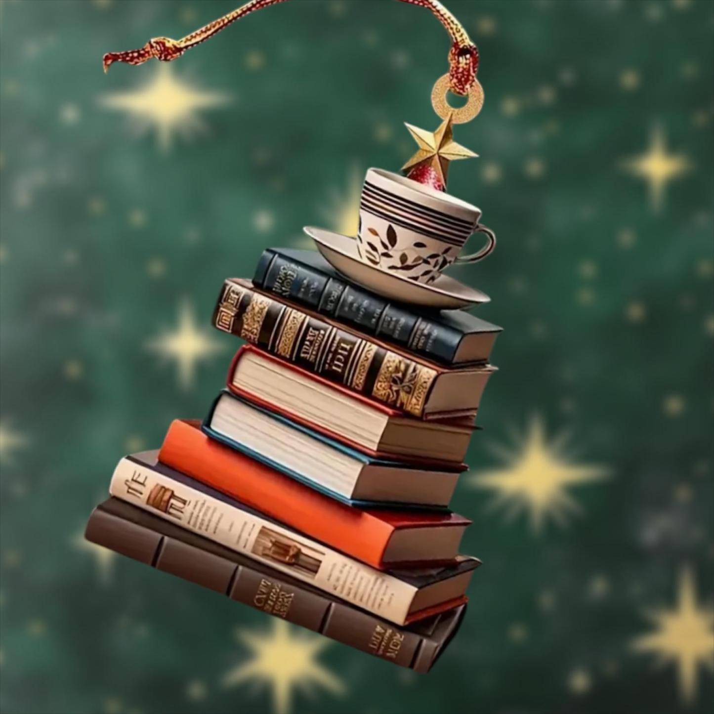 Pagewings Christmas Book Tree Ornament