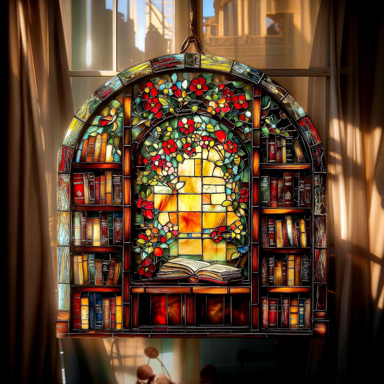 Pagewings Library Ornament
