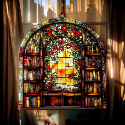Pagewings Library Ornament