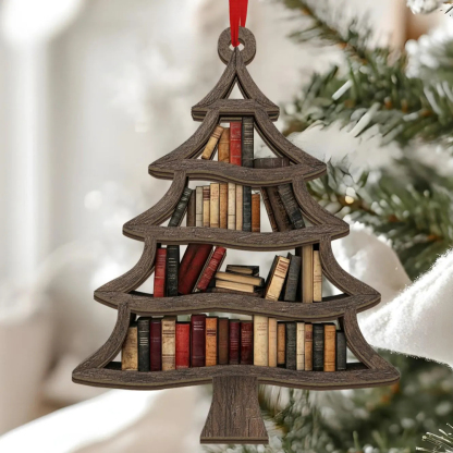 Pagewings Christmas Book Tree Ornament