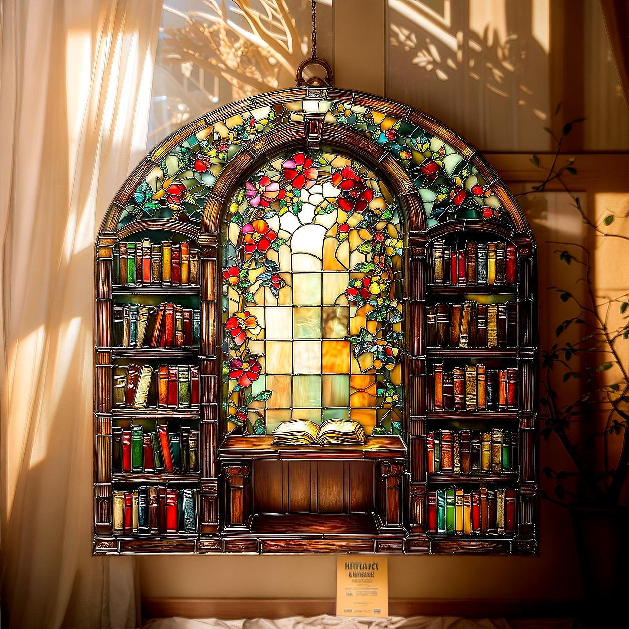 Pagewings Library Ornament