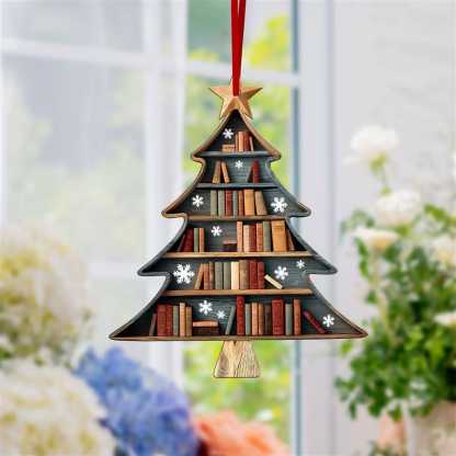 Pagewings Christmas Book Tree Ornament