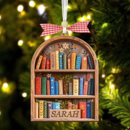 Pagewings Personalized Christmas Book Ornament