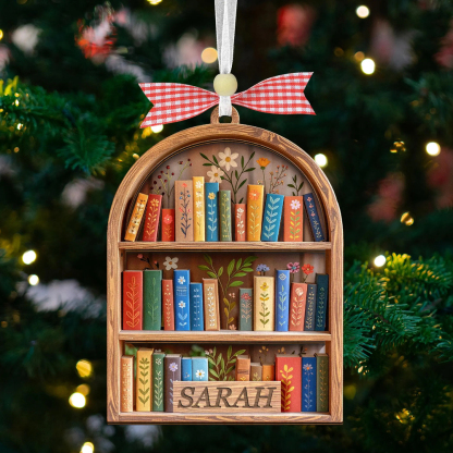 Pagewings Personalized Christmas Book Ornament