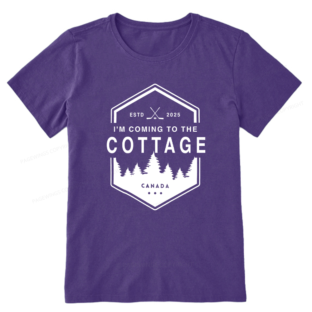 Pagewings Coming To The Cottage Unisex Classic T-shirt