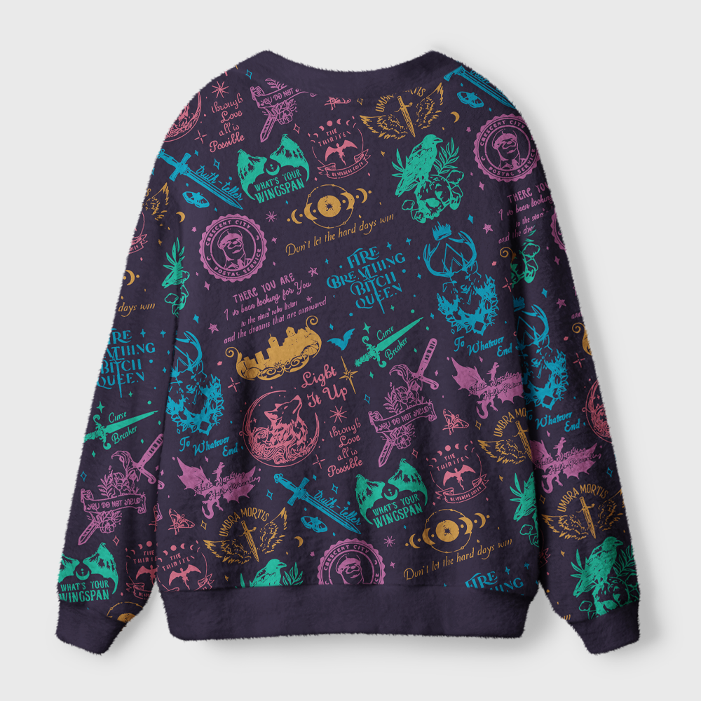 Pagewings Fantasy Light Knit Unisex Cardigan Sweaters
