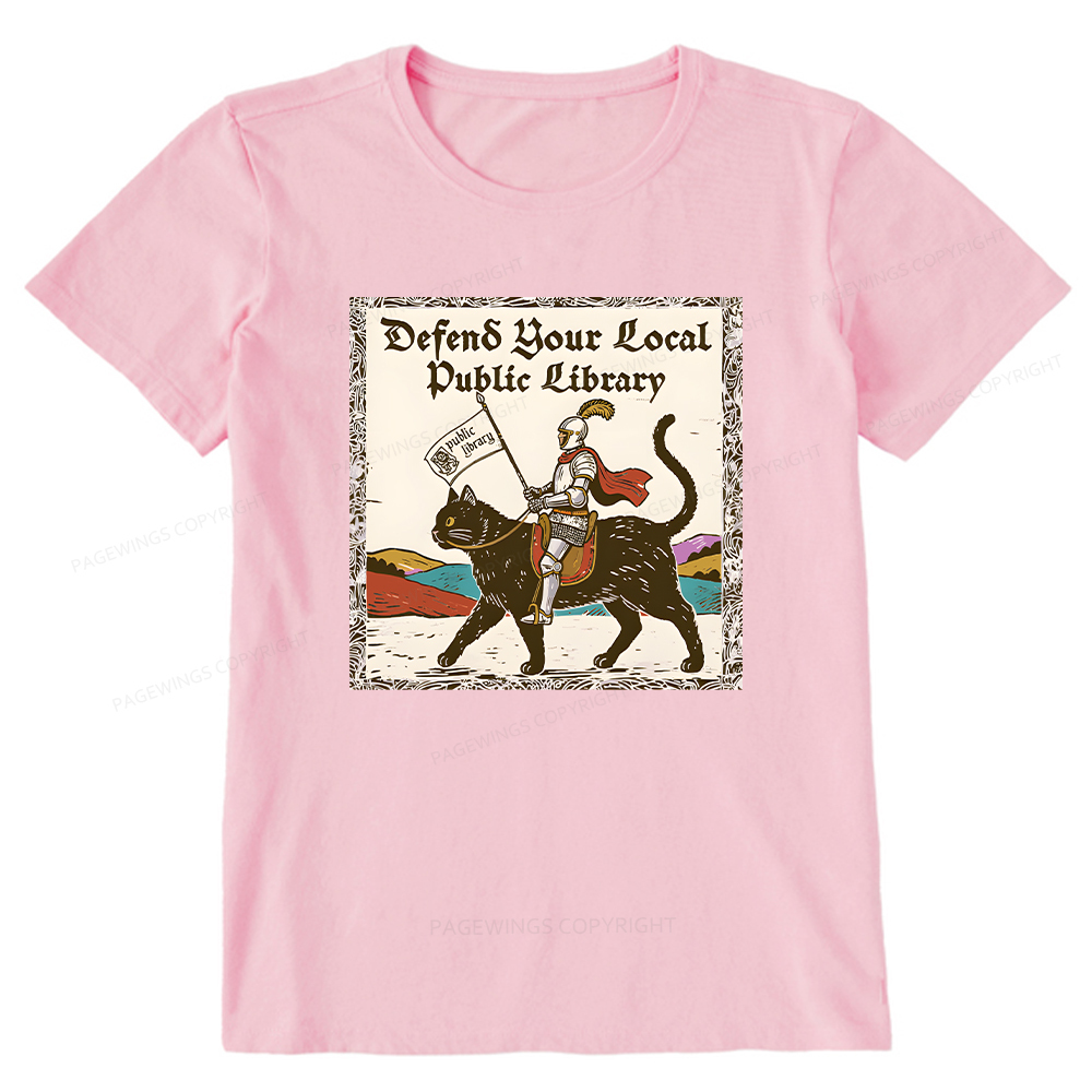 Pagewings Defend Your Local Public Library Unisex Classic T-shirt