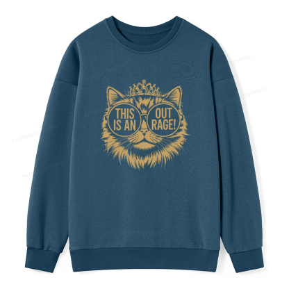 Pagewings This Is An Outrage Unisex Classic Sweatshirt