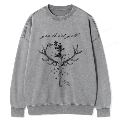 Pagewings Libraries Were Full Of Ideas Unisex Washed Sweatshirt
