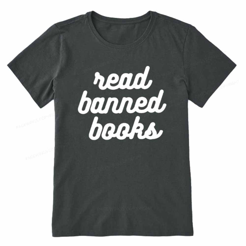 Pagewings Read Banned Books Unisex Tee Unisex Classic T-shirt