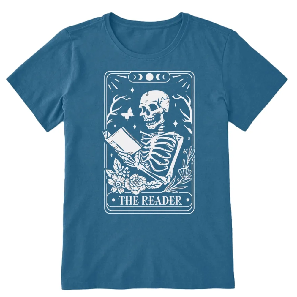Pagewings The Reader Tarot Card Unisex Classic T-shirt