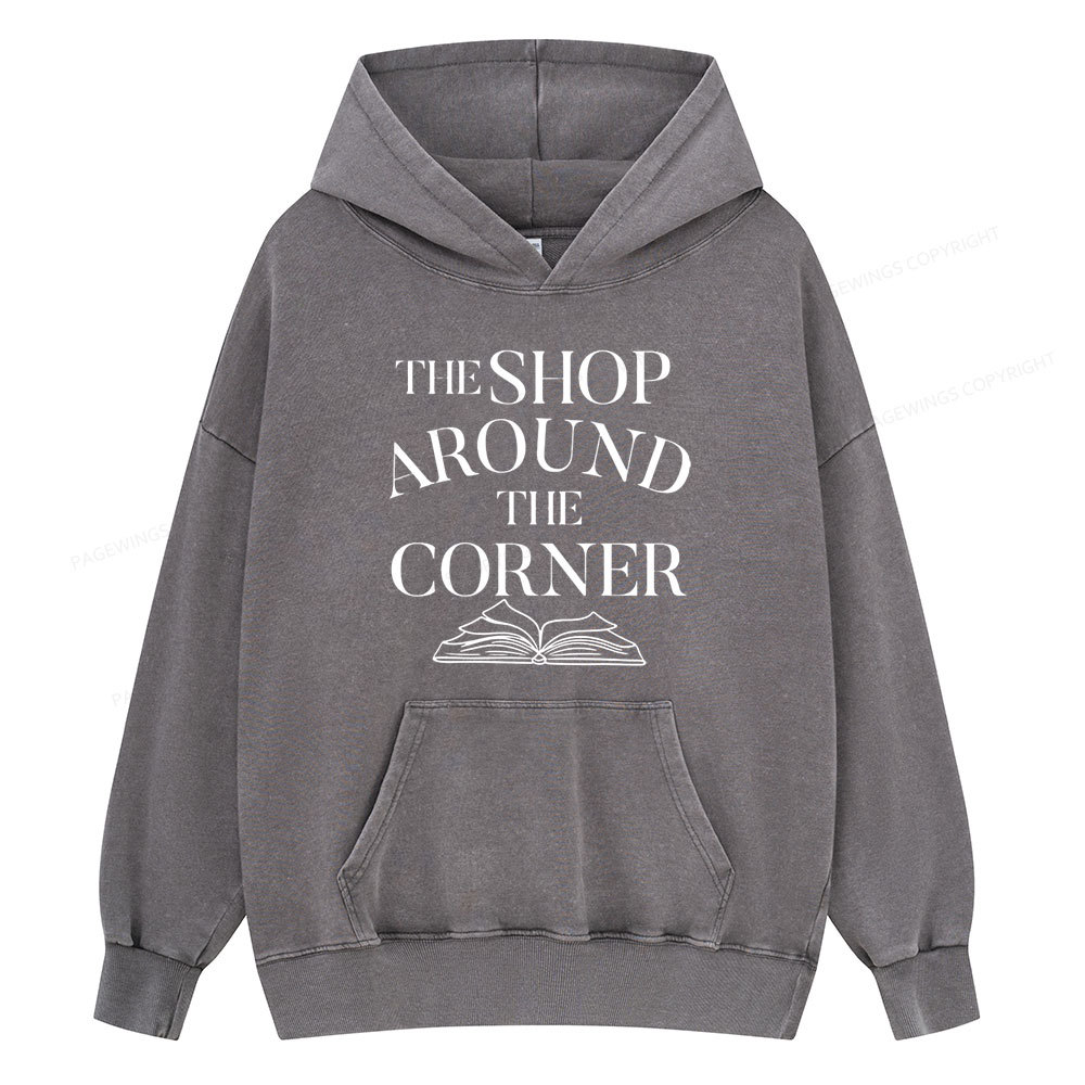 Pagewings The Shop Around The Corner Bookworm Unisex Washed