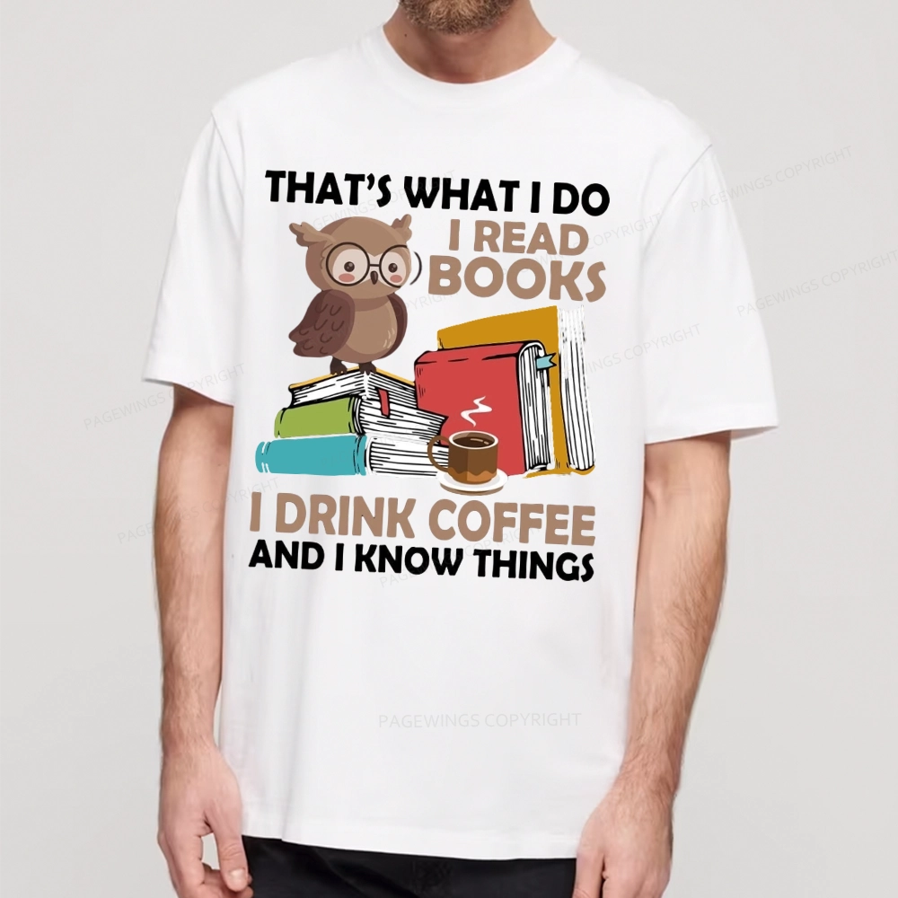 Pagewings That's What I Do I Read Books Unisex Classic T-shirt