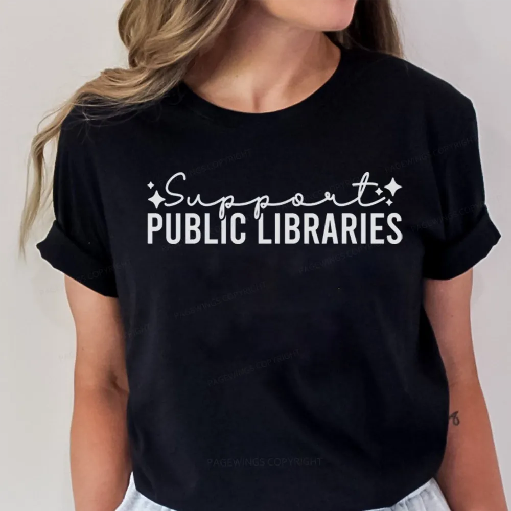 Pagewings Public Libraries Unisex Classic T-shirt
