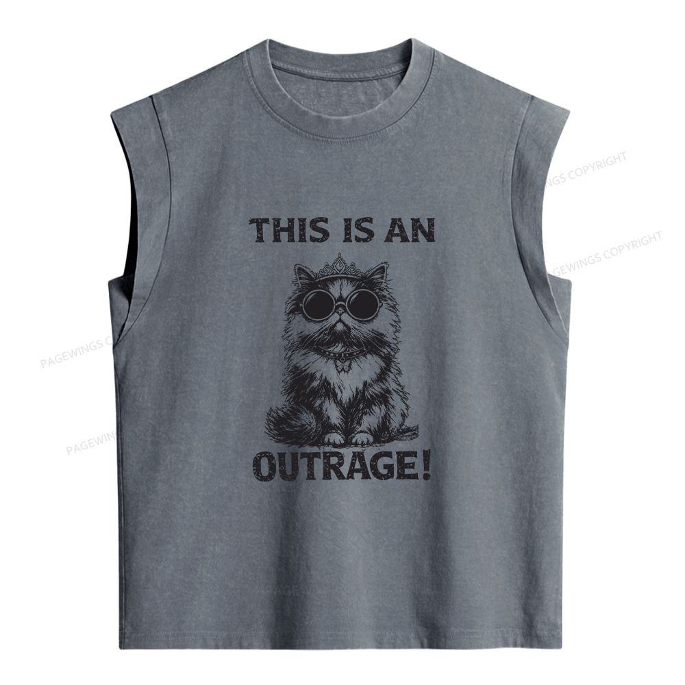 Pagewings Sci Fi Bookish Women's Washed Tank Top
