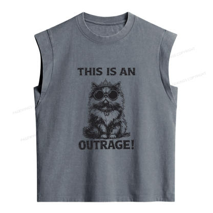 Pagewings Sci Fi Bookish Women's Washed Tank Top