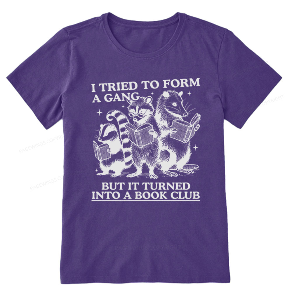 Pagewings A Gang Turn Into A Book Club Unisex Classic T-shirt