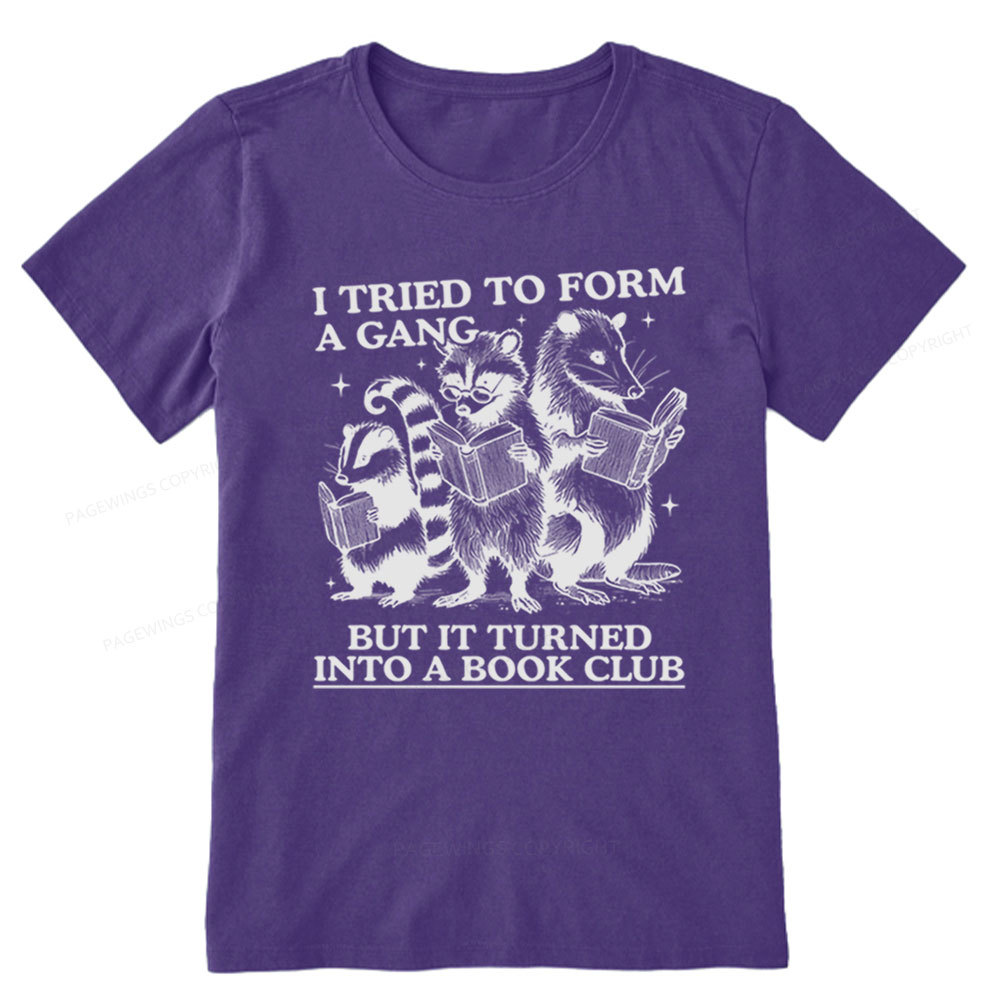 Pagewings A Gang Turn Into A Book Club Unisex Classic T-shirt