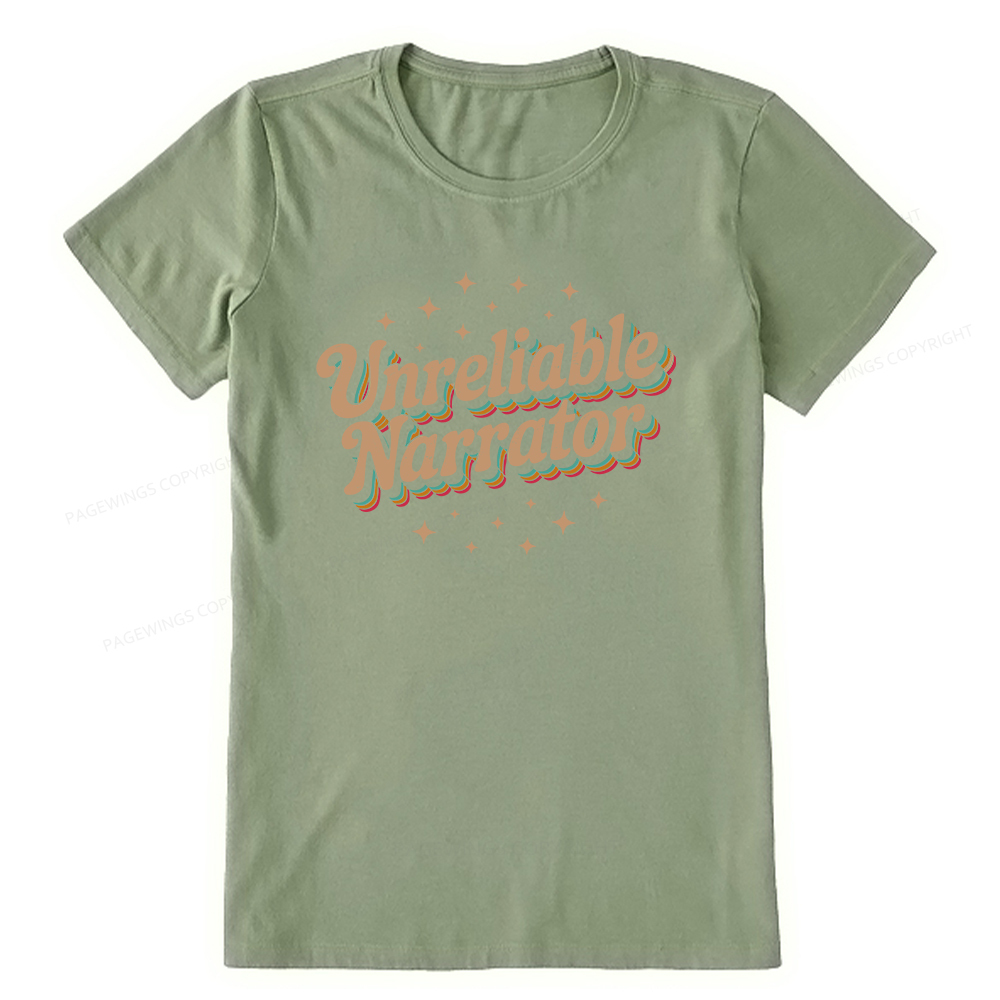 Pagewings Unreliable Narrator Unisex Classic T-shirt