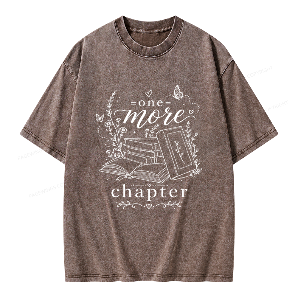 Pagewings Book Lover Unisex Washed T-shirt