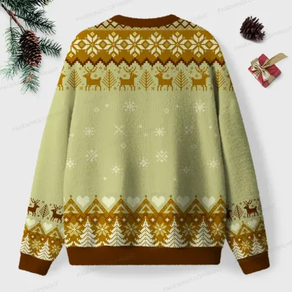 Pagewings Am I The Drama Unisex Ugly Knit Sweatshirt