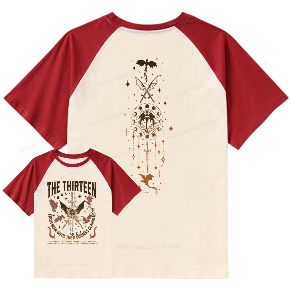 Pagewings Fantasy Raglan T-shirt