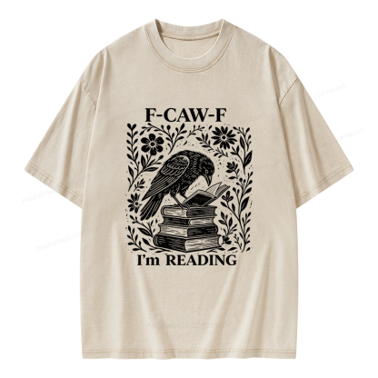 Pagewings I'm Reading Unisex Washed T-shirt