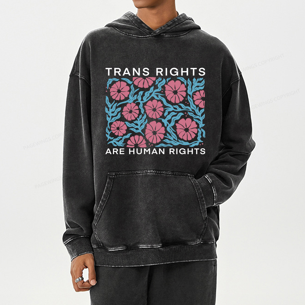 Pagewing All Pride No Prejudice Unisex Washed Hoodie