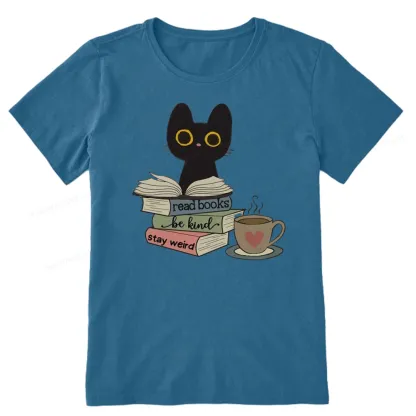 Pagewings Read Books Be Kind Stay Weird Unisex Classic T-shirt