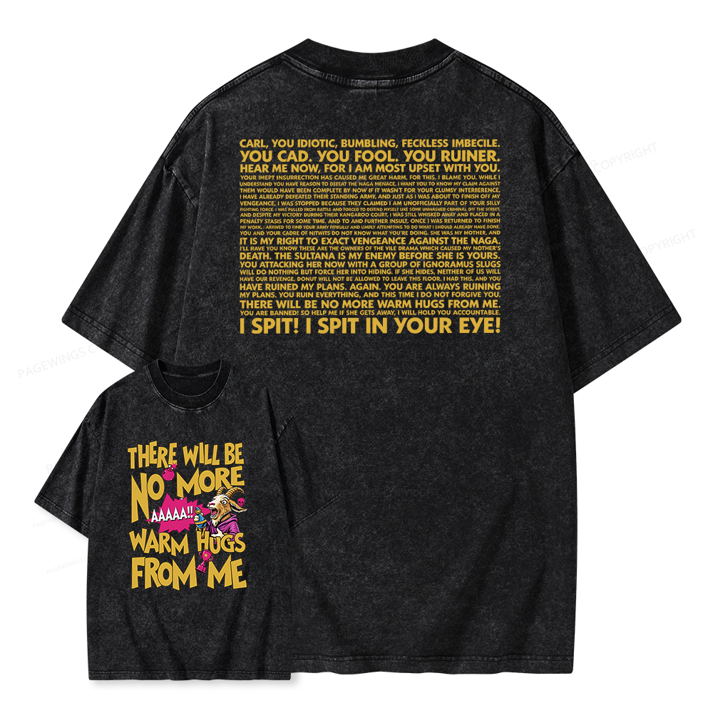 Pagewings Sci Fi Book Lover Unisex Washed T-shirt