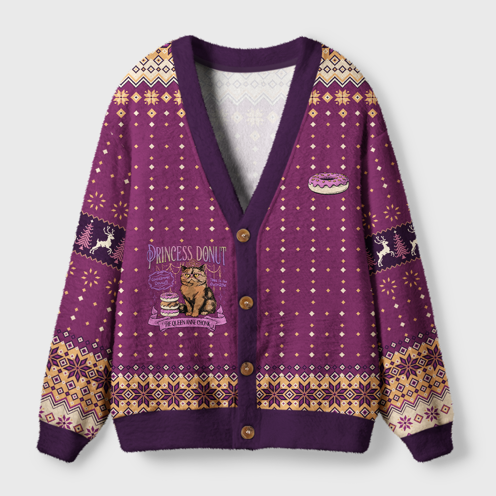 Pagewings Science Fiction Reader's Hobbies Light Knit Unisex Cardigan Sweaters