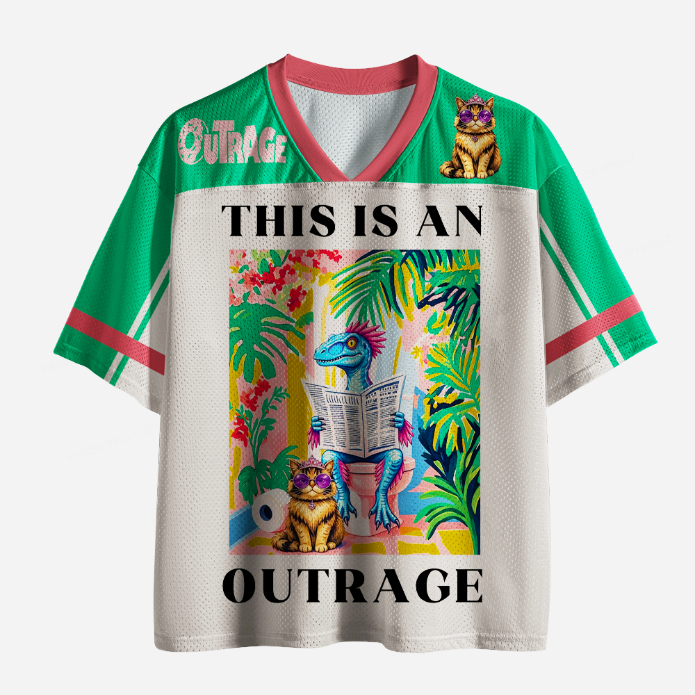 Pagewings Sci Fi Book Lover Unisex Mesh Jersey