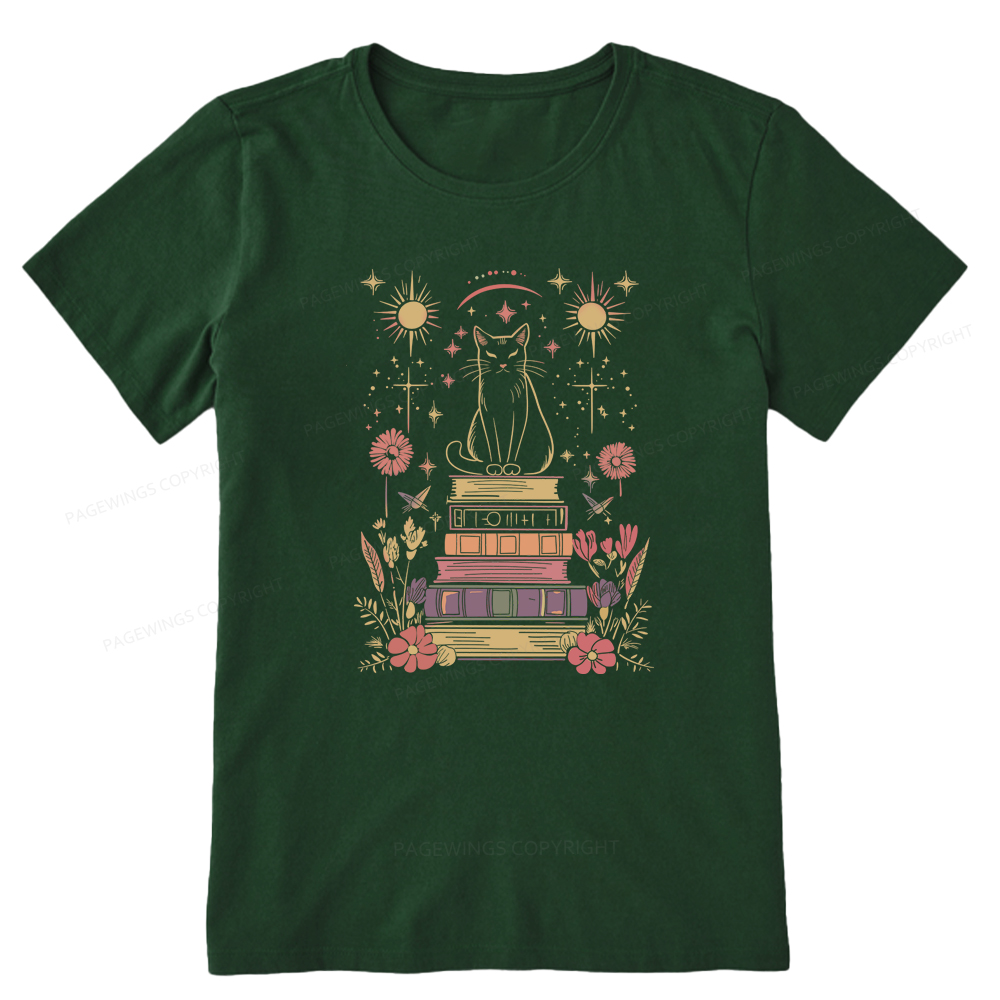 Pagewings Mystical Cat Unisex Classic T-shirt