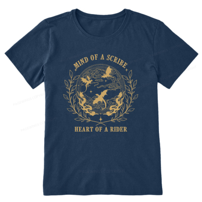 Pagewings Heart Of A Rider Unisex Classic T-shirt