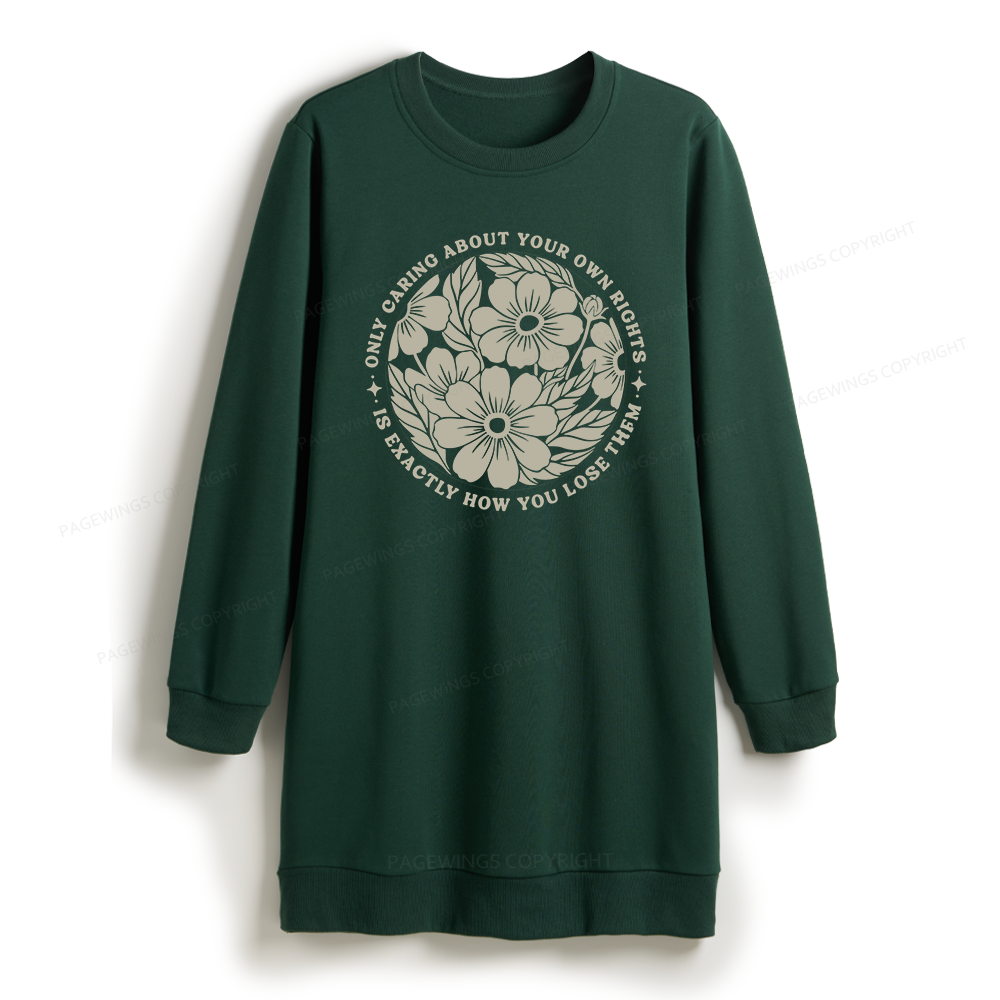 Pagewings How You Lose Them Sweatshirt Dress