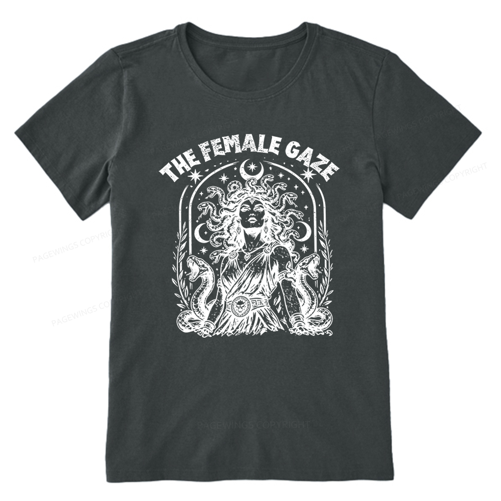 Pagewings Vintage Medusa Feminist Unisex Classic T-shirt