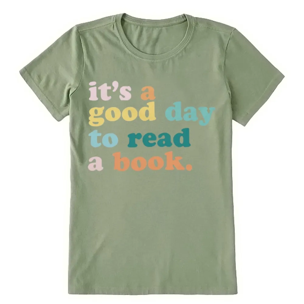 Pagewings It’s a Good Day to Read a Book Unisex Classic T-shirt