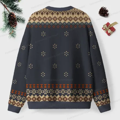 Pagewings The Reader Unisex Ugly Knit Sweatshirt