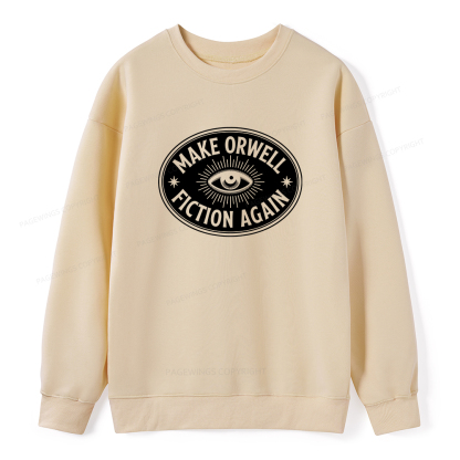 Pagewings Make Orwell Fiction Again Unisex Classic Sweatshirt