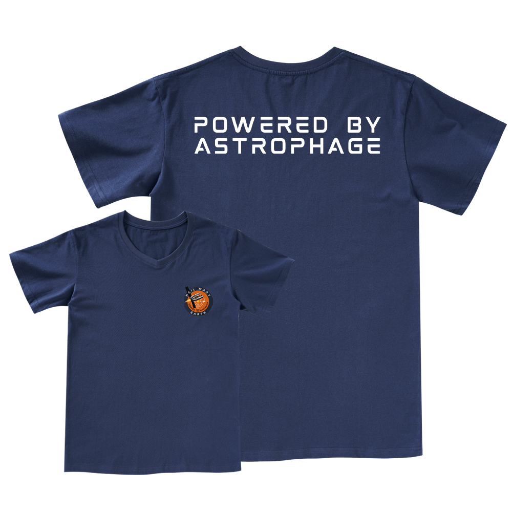 Pagewings Powered By Astrophage V-neck T-shirt