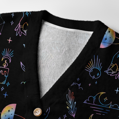 Pagewings Reading Is Magic Light Knit Unisex Cardigan Sweaters