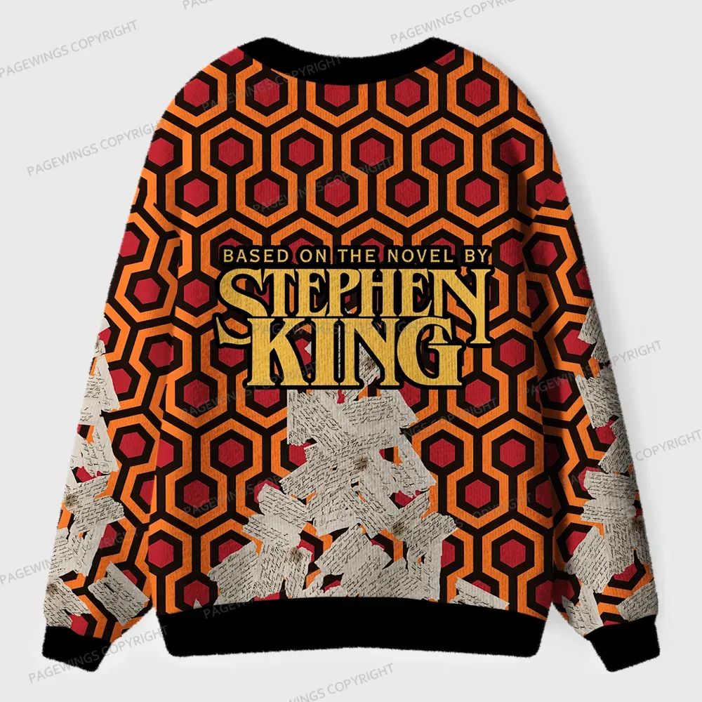 Pagewings Based On The Novel By Stephen King Unisex Ugly Cardigan Sweaters